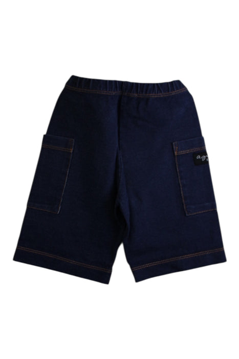 A Navy Casual Pants from Agnes B Enfant in size 12-18M for girl. (Back View)