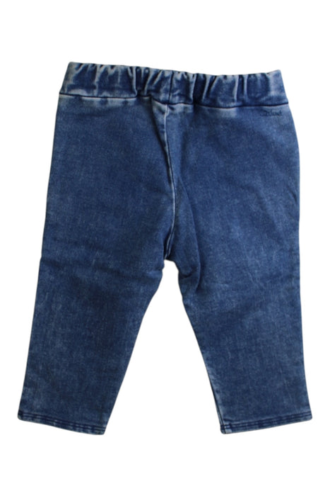 A Blue Casual Pants from Chloe in size 12-18M for girl. (Back View)