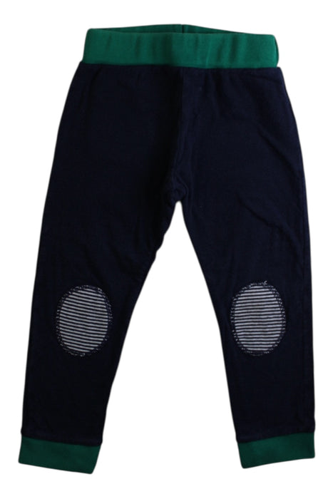 A Navy Sweatpants from Petit Bateau in size 3T for boy. (Front View)