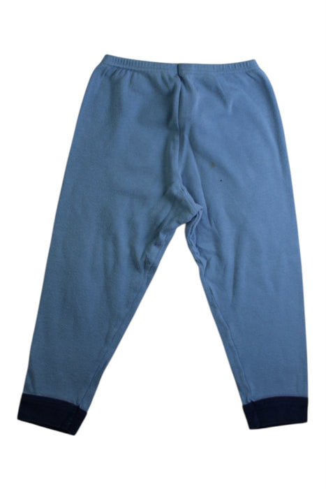 A Blue Casual Pants from Petit Bateau in size 2T for boy. (Back View)