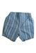 A Blue Shorts from Petit Bateau in size 12-18M for boy. (Front View)
