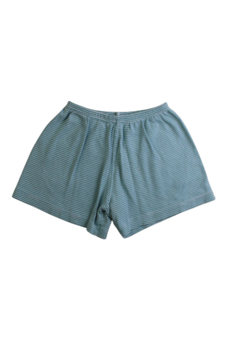 A Teal Shorts from Petit Bateau in size 3T for boy. (Front View)