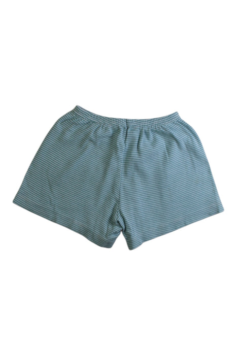 A Teal Shorts from Petit Bateau in size 3T for boy. (Back View)