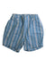 A Blue Shorts from Petit Bateau in size 12-18M for boy. (Front View)