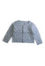 A Blue Buttoned Sweatshirts from Petit Bateau in size 12-18M for boy. (Front View)