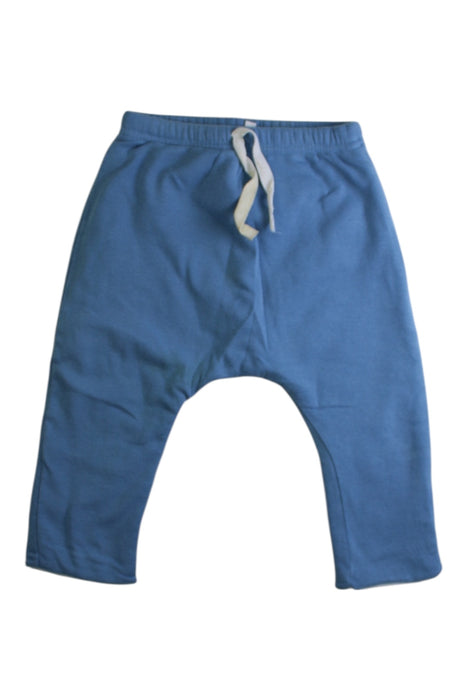 A Blue Casual Pants from Petit Bateau in size 6-12M for boy. (Front View)