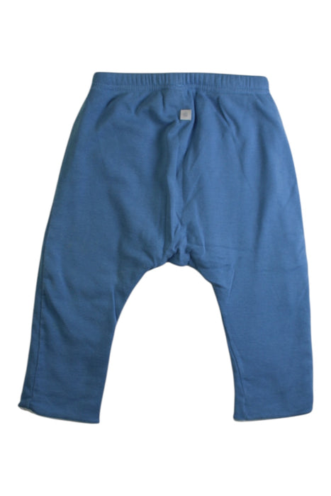 A Blue Casual Pants from Petit Bateau in size 6-12M for boy. (Back View)