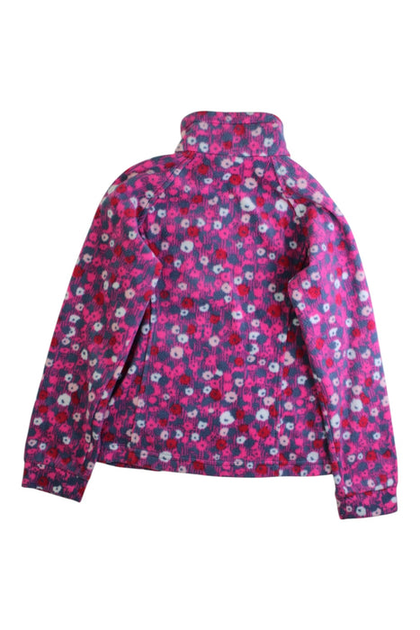 A Pink Lightweight Jackets from Columbia in size 7Y for girl. (Back View)