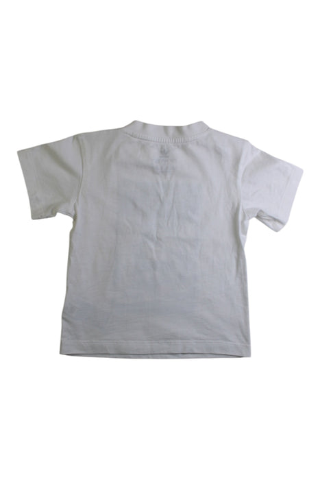 A White Short Sleeve T Shirts from Adidas in size 12-18M for boy. (Back View)