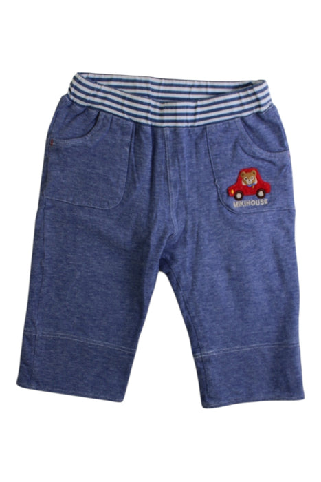 A Blue Casual Pants from Miki House in size 2T for boy. (Front View)