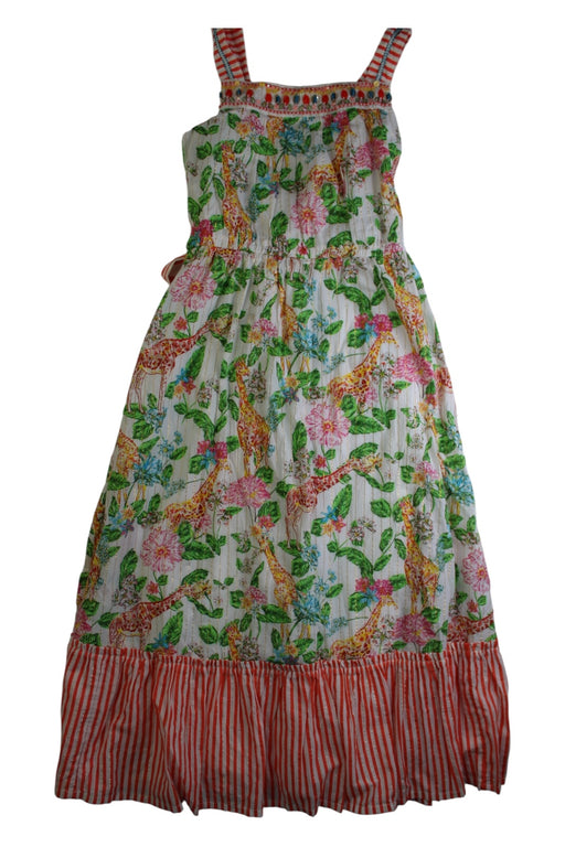 A Multicolour Sleeveless Dresses from Monsoon in size 8Y for girl. (Front View)