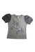A Grey Short Sleeve Tops from Monsoon in size 9Y for girl. (Front View)