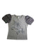 A Grey Short Sleeve Tops from Monsoon in size 9Y for girl. (Front View)