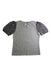 A Grey Short Sleeve Tops from Monsoon in size 9Y for girl. (Back View)