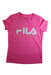 A Pink Active Tops from Fila in size 10Y for girl. (Front View)