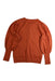 A Orange Cardigans from Seed in size 6T for girl. (Back View)