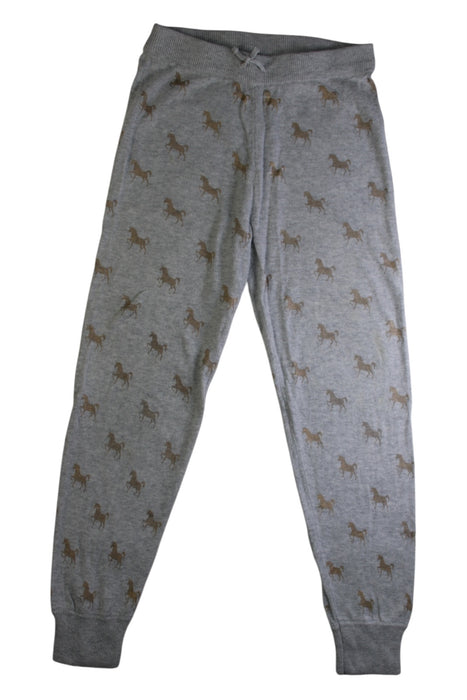 A Grey Sweatpants from Seed in size 8Y for girl. (Front View)
