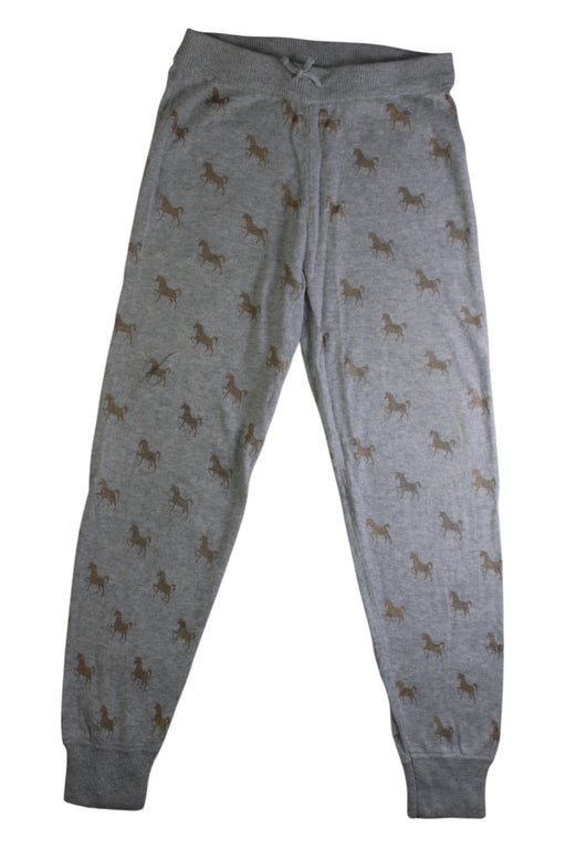 A Grey Sweatpants from Seed in size 8Y for girl. (Front View)