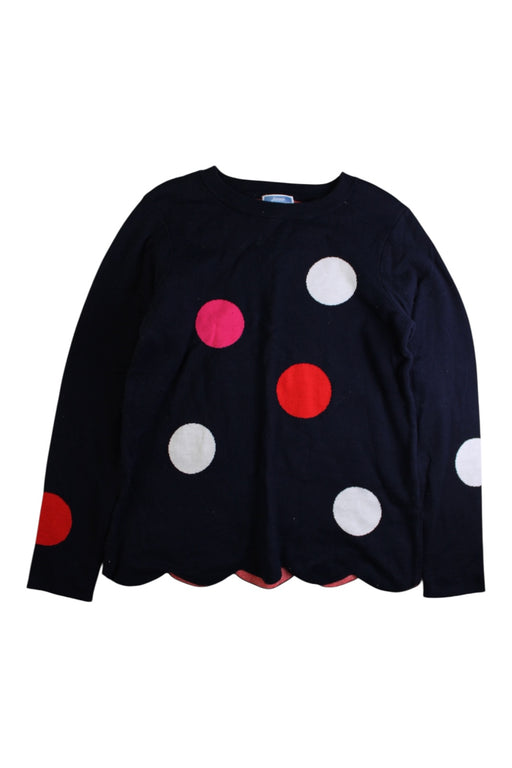 A Navy Long Sleeve Shirts from Jacadi in size 12Y for girl. (Front View)