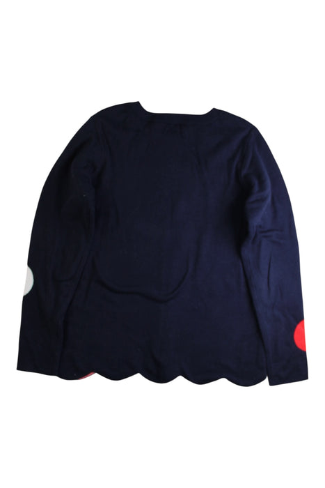 A Navy Long Sleeve Shirts from Jacadi in size 12Y for girl. (Back View)