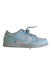 A Blue Sneakers from Nike in size 9Y for girl. (Front View)