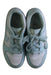 A Blue Sneakers from Nike in size 9Y for girl. (Back View)