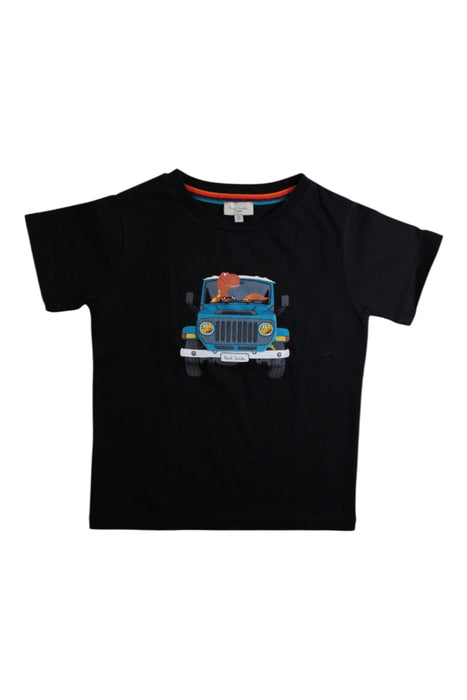A Black Long Sleeve T Shirts from Paul Smith in size 4T for boy. (Front View)