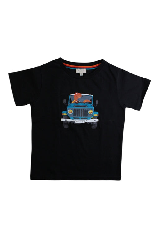 A Black Long Sleeve T Shirts from Paul Smith in size 4T for boy. (Front View)