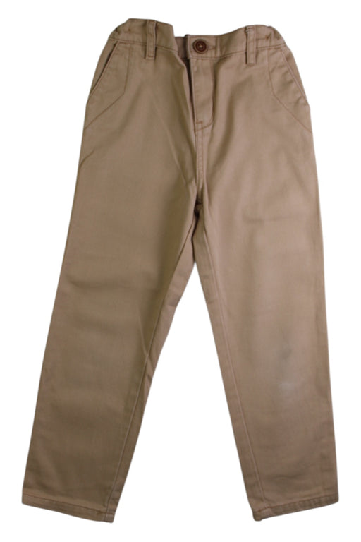 A Beige Casual Pants from Gingersnaps in size 4T for boy. (Front View)