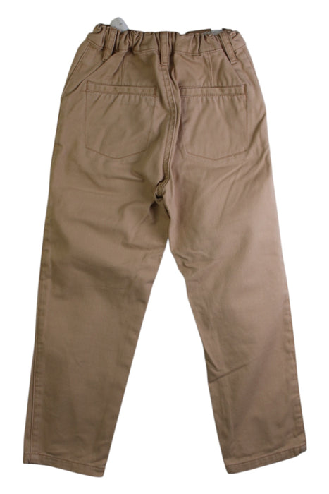 A Beige Casual Pants from Gingersnaps in size 4T for boy. (Back View)
