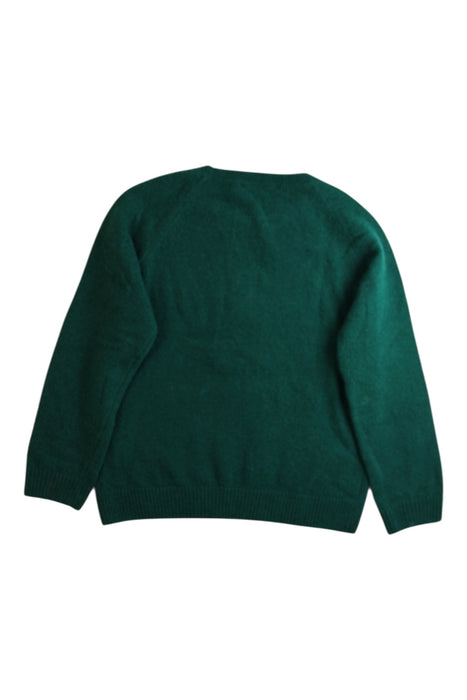 A Green Knit Sweaters from Thomas Brown in size 4T for boy. (Back View)