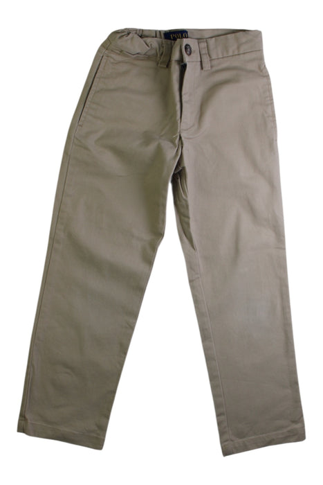 A Beige Casual Pants from Polo Ralph Lauren in size 4T for boy. (Front View)