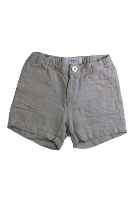 A Grey Shorts from Bonpoint in size 2T for girl. (Front View)
