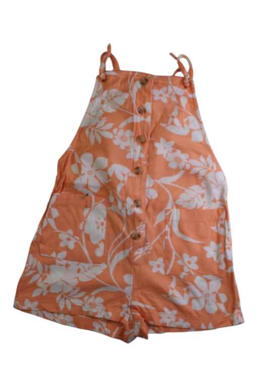 A Peach Sleeveless Rompers from Billabong in size 4T for girl. (Front View)