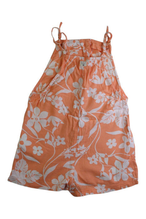A Peach Sleeveless Rompers from Billabong in size 4T for girl. (Back View)
