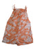 A Peach Sleeveless Rompers from Billabong in size 4T for girl. (Back View)