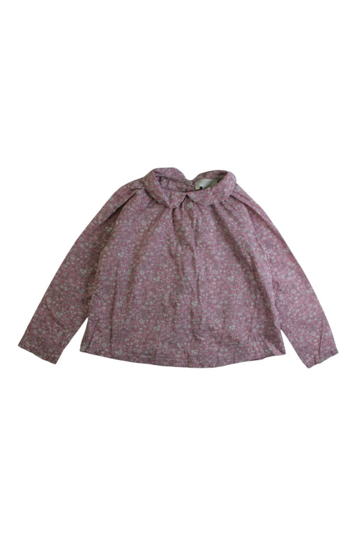 A Pink Long Sleeve Tops from Olivier London in size 2T for girl. (Front View)