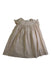 A Ivory Sleeveless Dresses from Bonpoint in size 2T for girl. (Front View)