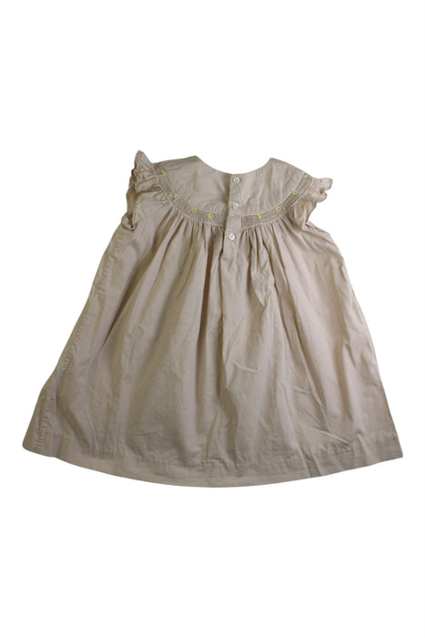 A Ivory Sleeveless Dresses from Bonpoint in size 2T for girl. (Back View)