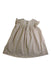 A Ivory Sleeveless Dresses from Bonpoint in size 2T for girl. (Back View)