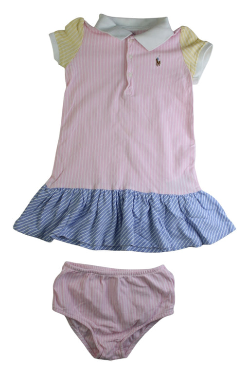 A Multicolour Dress Sets from Ralph Lauren in size 18-24M for girl. (Front View)