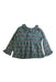 A Green Long Sleeve Tops from Bonpoint in size 4T for girl. (Back View)