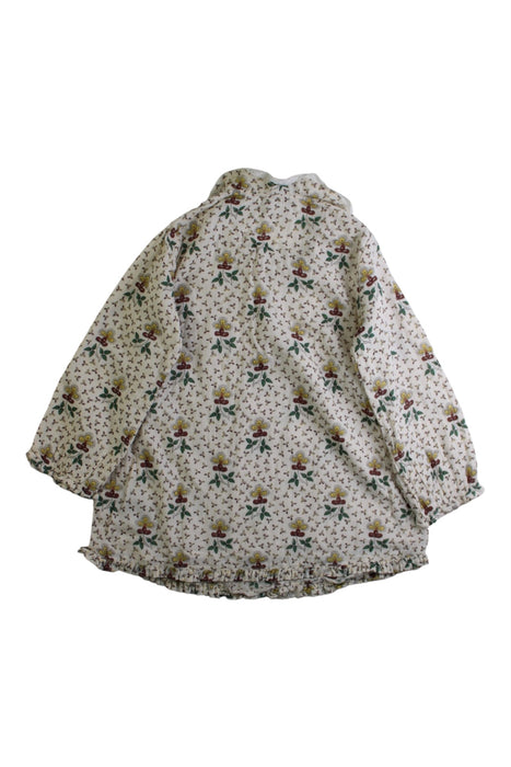 A Multicolour Long Sleeve Dresses from Emile et Ida in size 2T for girl. (Back View)