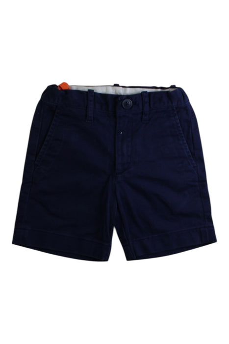 A Navy Shorts from Crewcuts in size 3T for boy. (Front View)