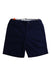 A Navy Shorts from Crewcuts in size 3T for boy. (Front View)