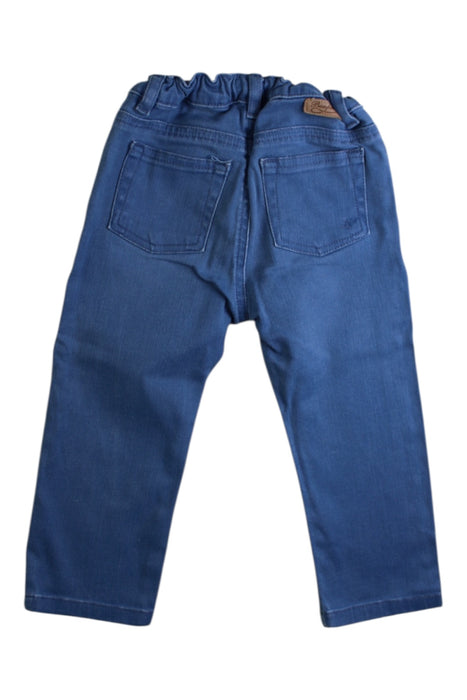A Blue Jeans from Bonpoint in size 2T for neutral. (Back View)