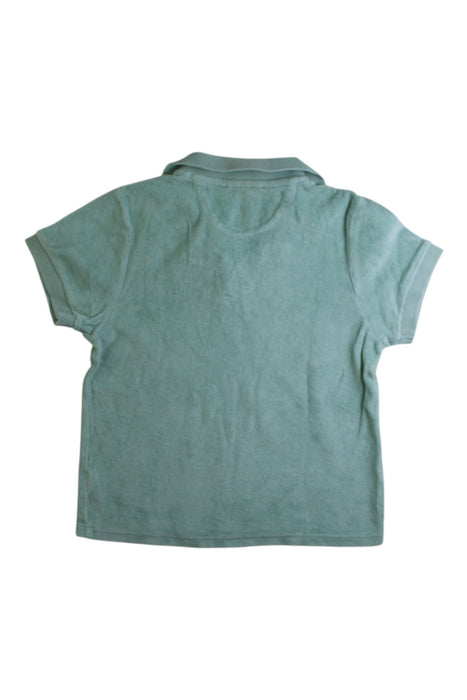 A Teal Short Sleeve Polos from Morley in size 3T for boy. (Back View)
