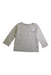 A Beige Long Sleeve Tops from Bonpoint in size 2T for girl. (Front View)