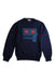 A Navy Crewneck Sweatshirts from Paul Smith in size 6T for boy. (Front View)
