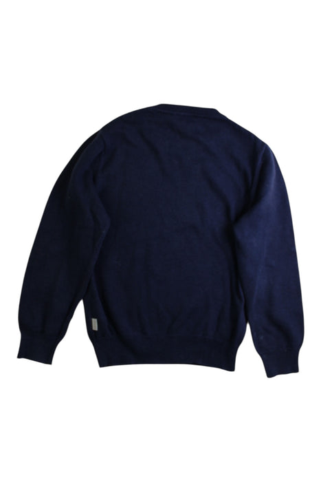 A Navy Crewneck Sweatshirts from Paul Smith in size 6T for boy. (Back View)